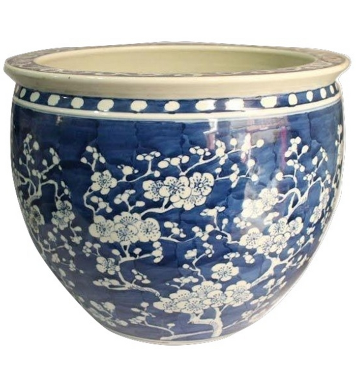 Round CHERRY BLOSSOM FISHBOWL by The Enchanted Home