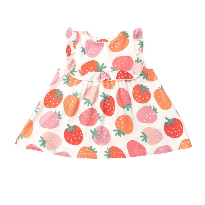 Ruffle Top and Bloomer - Strawberries | Angel Dear - Jenni Kidz