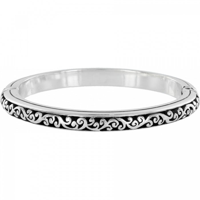 Sacred Cross Hinged Bangle