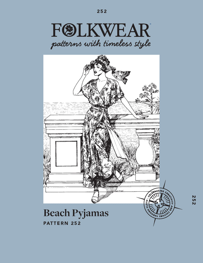 252 Beach Pyjamas - small torn tissue
