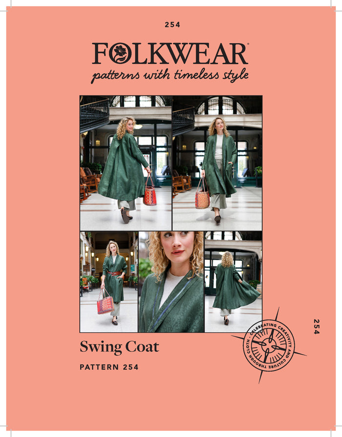 254 Swing Coat - Printed without border to tape