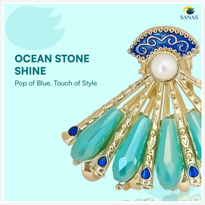 Stylish Korean hair clip for women designed for buns, ponytails and half-up hairstyles