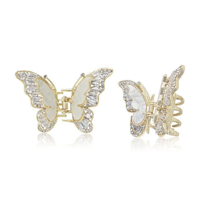 SANAS Double Wing Resin Butterfly Hair Clip premium hair accessories for women