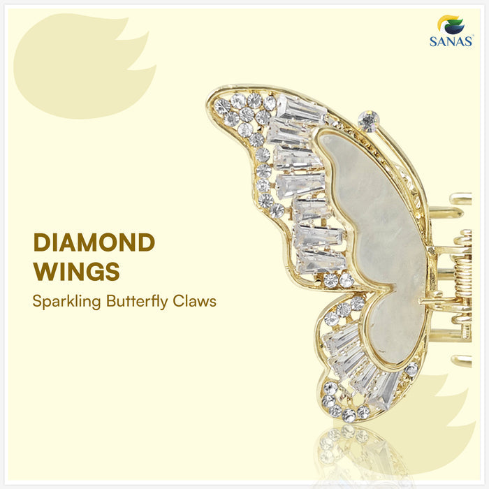 Premium butterfly claw clip hair accessories for women for everyday styling
