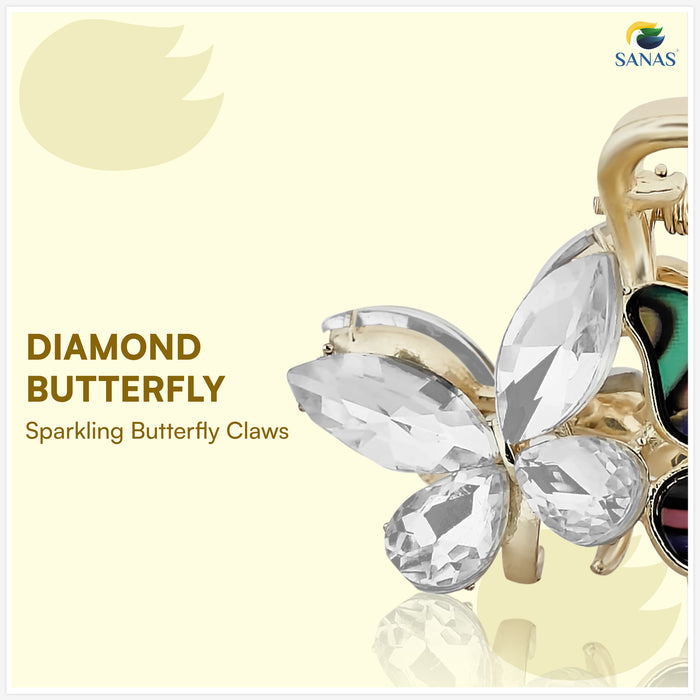 Stylish butterfly clutcher hair accessories for women