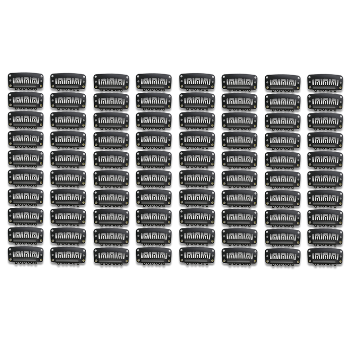 SANAS snap hair clips 80 pcs strong hold metal hair accessories for women