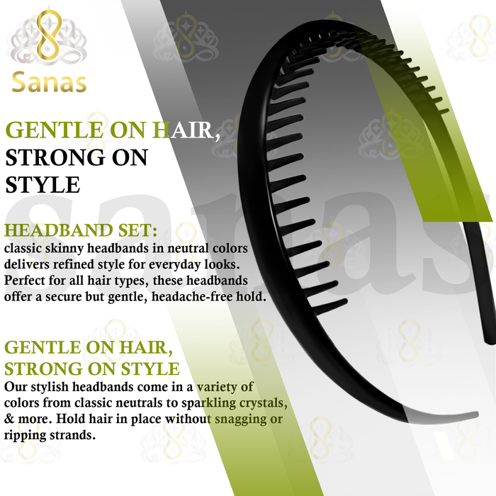 Lightweight Teeth Headband for Women Perfect for Office Gym and Daily Wear