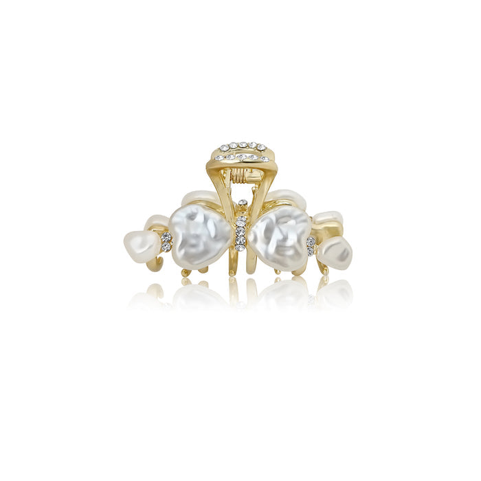 SANAS white shell stone claw clip for women among elegant Hair Accessories For Women
