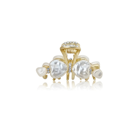 SANAS white shell stone claw clip for women among elegant Hair Accessories For Women