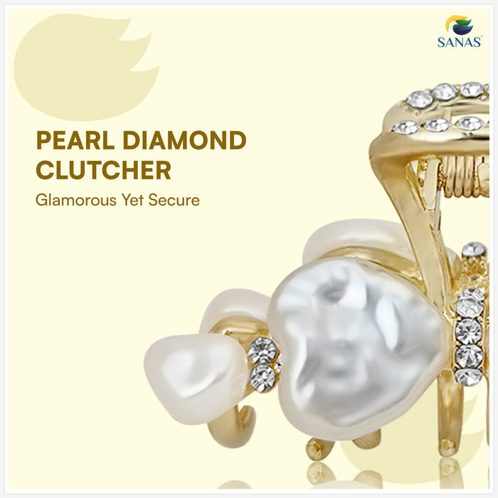 Stylish shell hair accessories for women with elegant gold-tone detailing