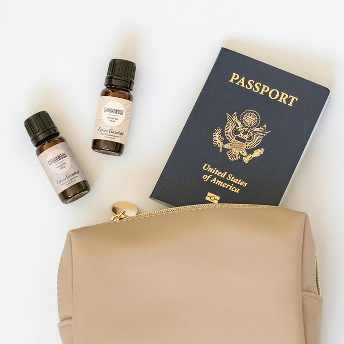 Lifestyle image of Sandalwood Around The World Essential Oil