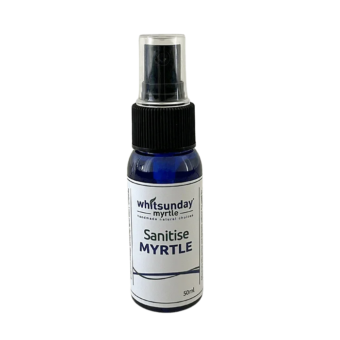 Sanitise Lemon Myrtle 50ml Travellers Essentials - Whitsunday Myrtle
