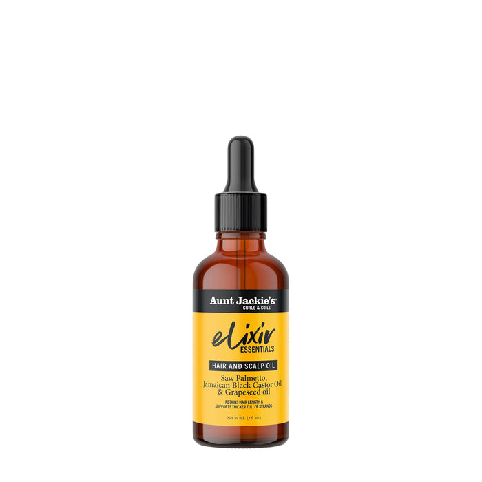 Saw Palmetto, Jamaican Black Castor & Grapeseed Oil Elixir Hair & Scalp Oil