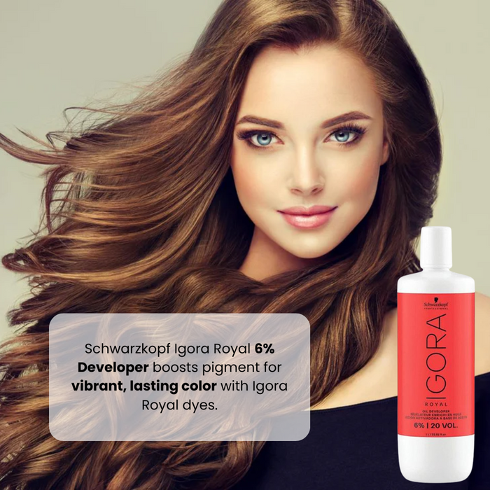 SCHWARZKOPF IGORA 6%OIL DEVELOPER 20VOL -1000ML