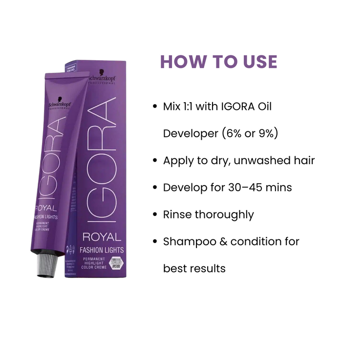 SCHWARZKOPF IGORA ROYAL FASHION LIGHTS L 44 (60ML)