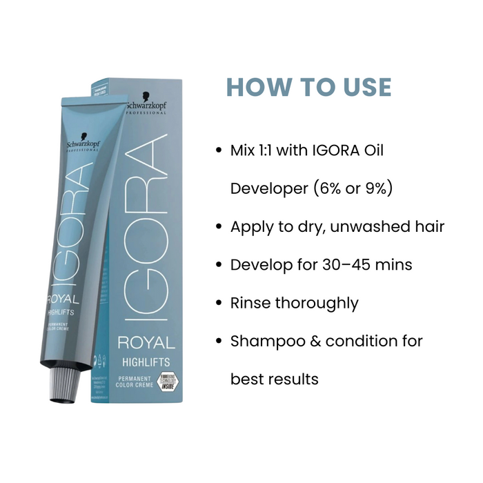 SCHWARZKOPF IGORA ROYAL HAIR COLOR SHADE NO 12-2 (60Ml)-MRP-425