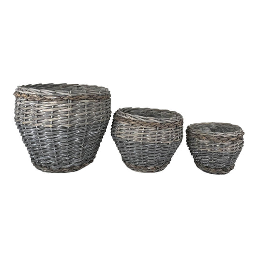 Set of Three Shaped Baskets
