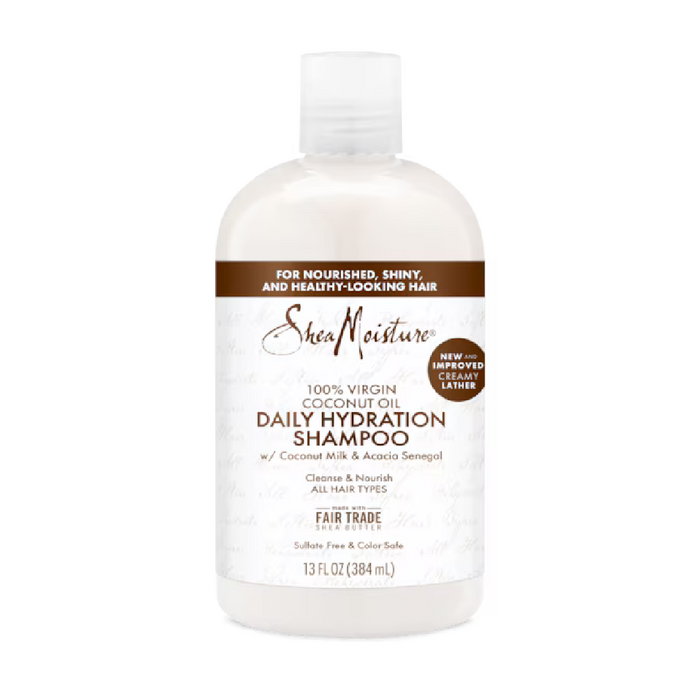Shea Moisture 100% Virgin Coconut Oil Daily Hydration Shampoo 384ml