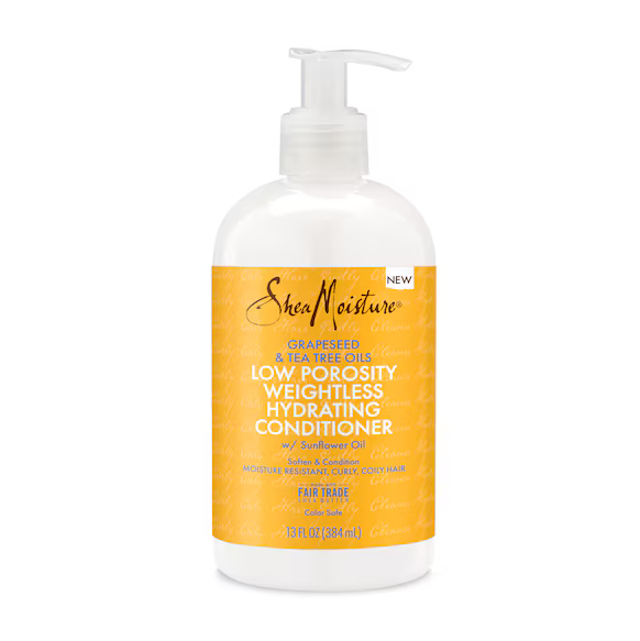 Shea Moisture Grapeseed & Tea Tree Oils Low Porosity Weightless Hydrating Conditioner 384ml