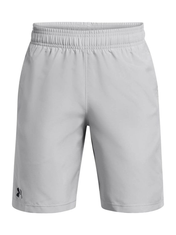 Short de entrenamiento para niño Woven gris Under Armour