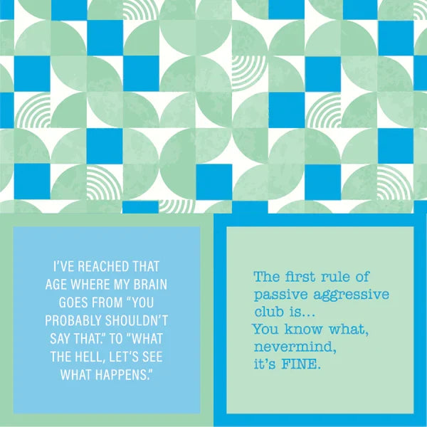 Shouldn't Say That Cocktail Napkins