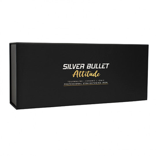 Silver Bullet Attitude Hair Straightener - Black
