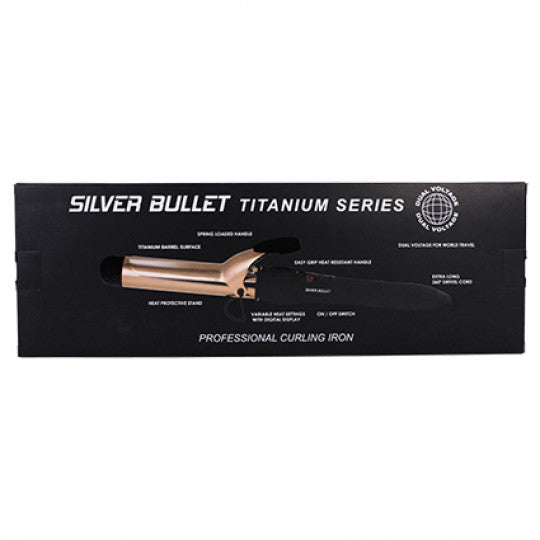 Silver Bullet Curling Iron - Rose Gold Titanium 32mm