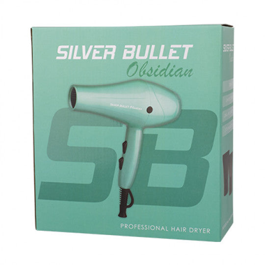 Silver Bullet Obsidian Hair Dryer 2000W - Aqua