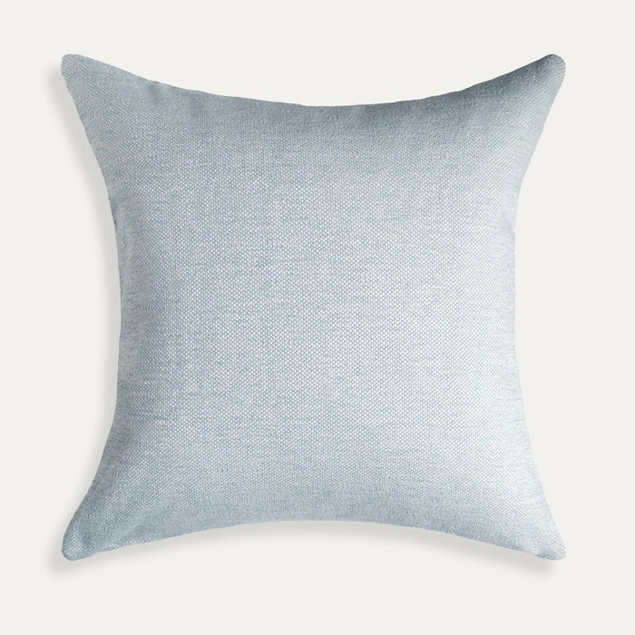 Sky decorative pillow in soft performance woven fabric, made-to-order with quick turnaround, manufactured in the USA quality design