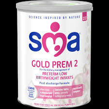 SMA Gold Prem 2 Post Discharge Formula (For Low Birthweight and Preterm Babies)800g
