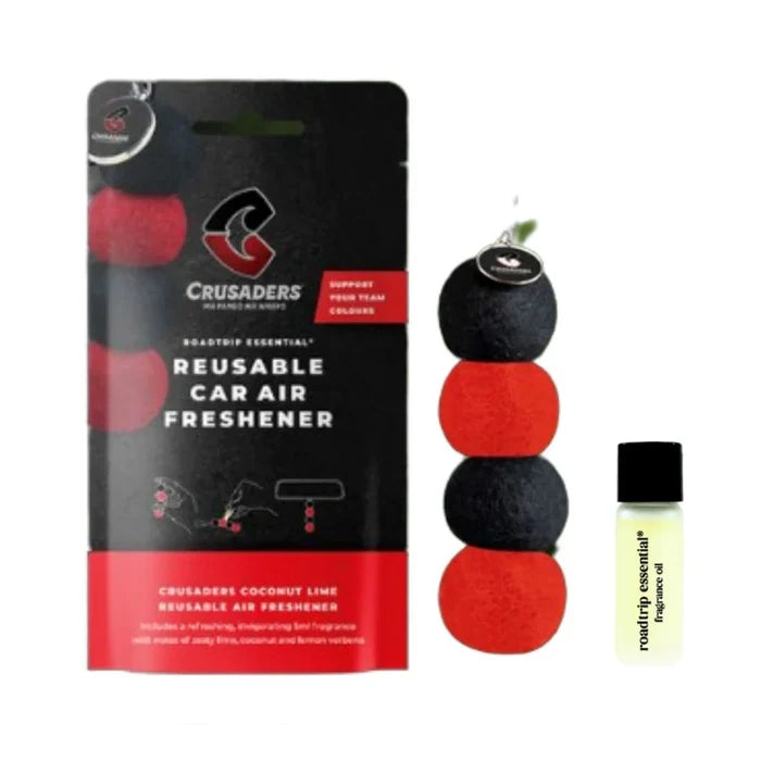 HA Naturally car diffuser Smelly Balls Car Air Freshener - Crusaders Rugby