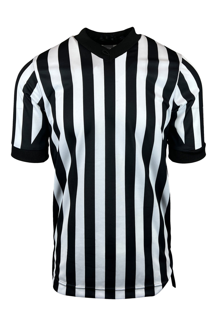 Smitty Performance Mesh Side Panel Referee Shirt with USA Flag