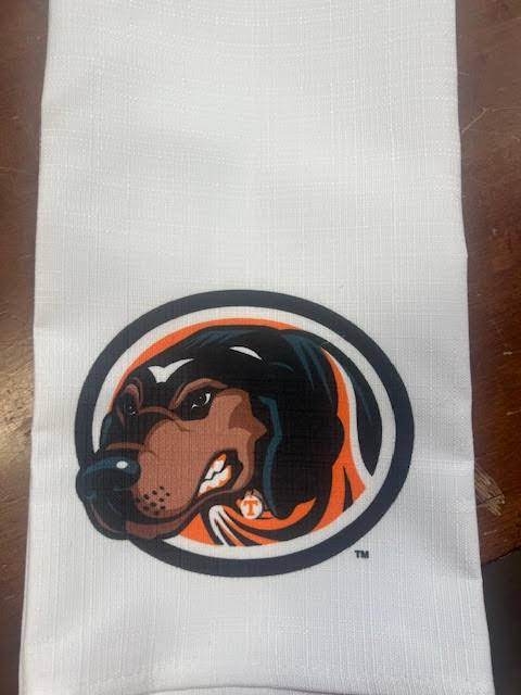 Smokey Mascot Logo Tea Towel