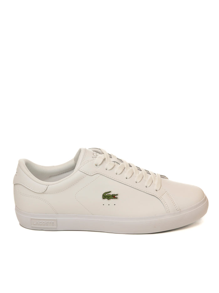 LACOSTE Sneaker power court bianco E03342 POWER COURT-21G