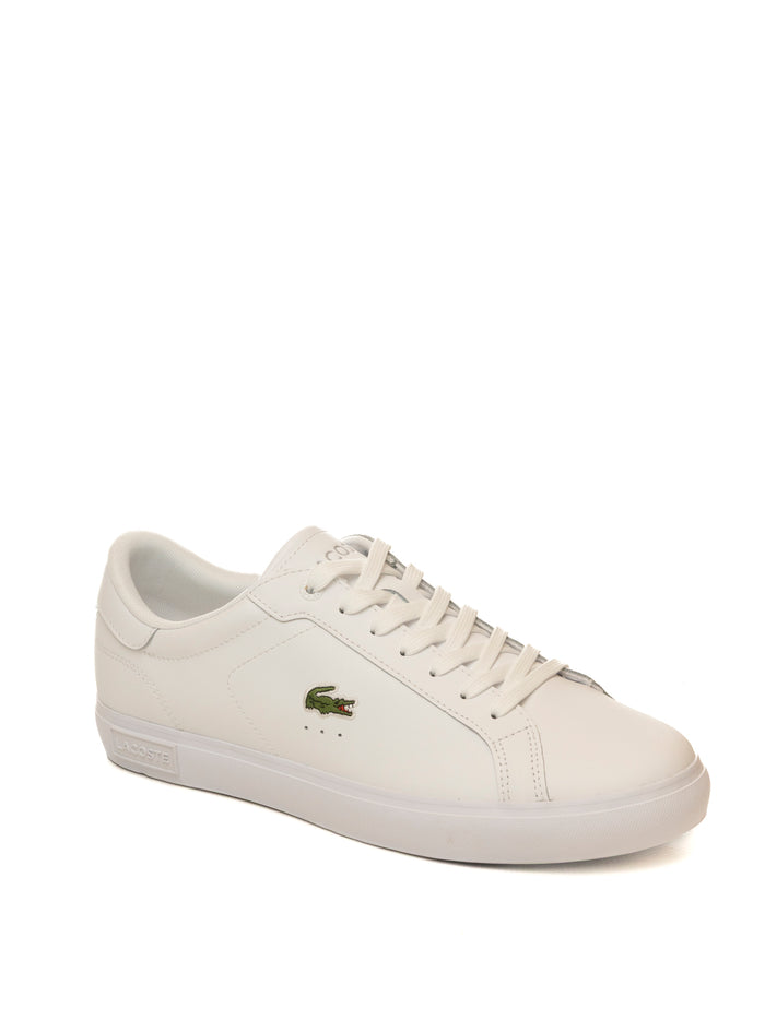 LACOSTE Sneaker power court bianco E03342 POWER COURT-21G