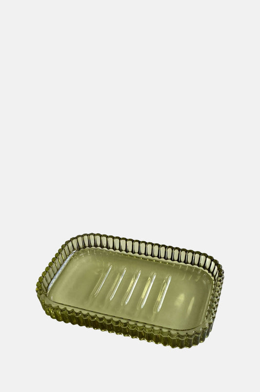 Skona Ting Soap Dish Green.
