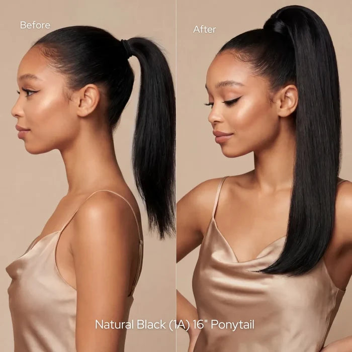 Soft Black (1C) Ponytail