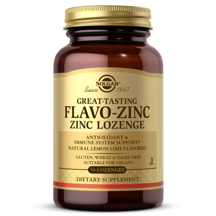 Solgar Flavo Zinc (zinc lozenges ) 50