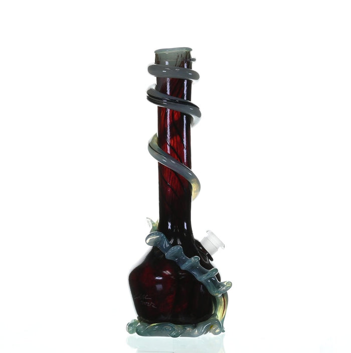 SPECIAL K GLASS SOFT GLASS LARGE COOKIE HANDLE #198 - Smoke Spot Smoke Shop