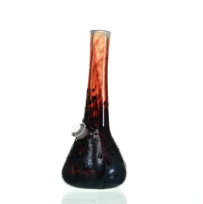 Special K Glass Soft Glass Medium Bullet #130 Side View - Smoke Spot Glass