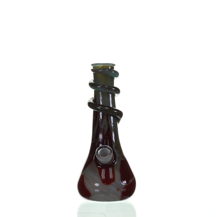SPECIAL K GLASS Soft Glass Small Cookie Handle #137 premium waterpipe - Smoke Spot Glass