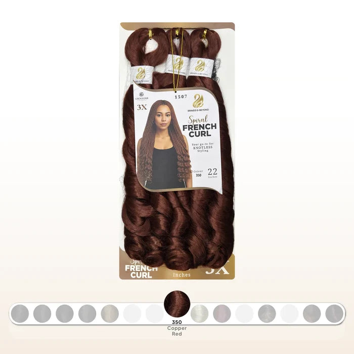 Spiral French Curls - Synthetic