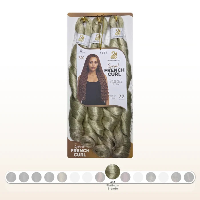 Spiral French Curls - Synthetic