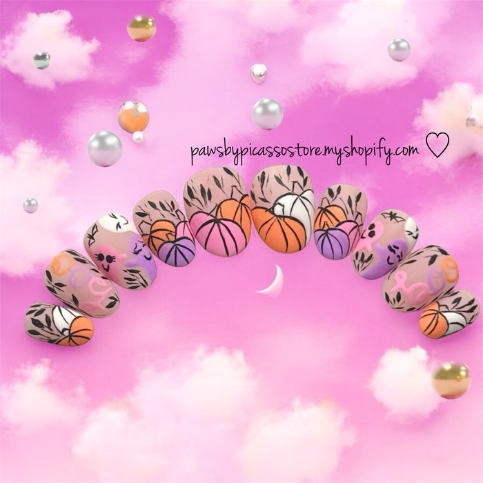 Spooky Pumpkin Pals - Paws By Picasso Spooky Pumpkin Pals