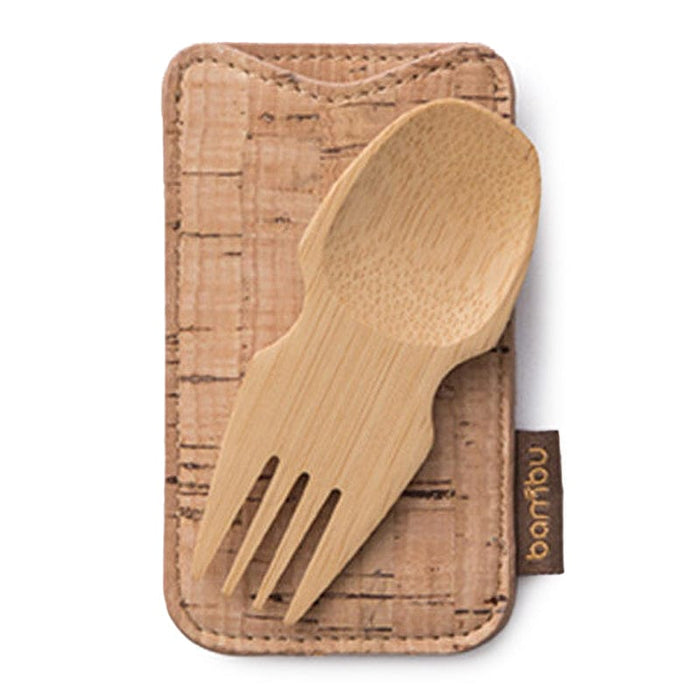 Spork and Cork Travel Utensil