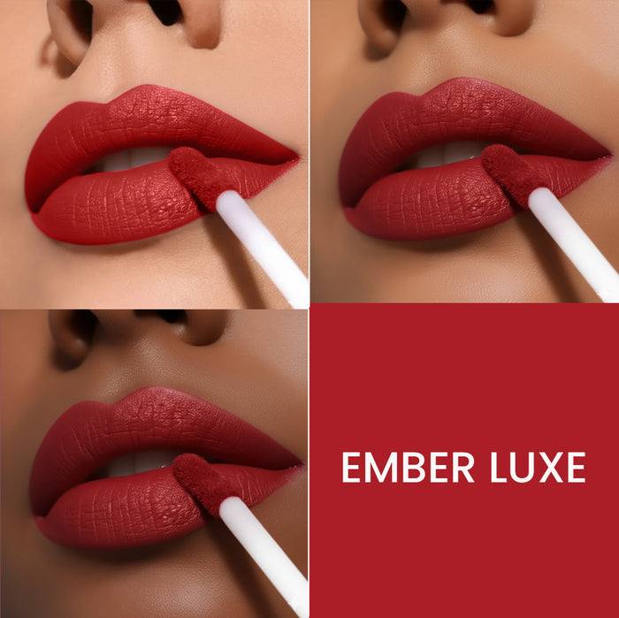 SPRING H2O Velvet Hold Matte Liquid Lipstick, Long Lasting, Waterproof Ember Luxe 01