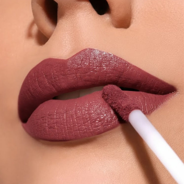 SPRING H2O Velvet Hold Matte Liquid Lipstick, Long Lasting, Waterproof Terra Nova 02