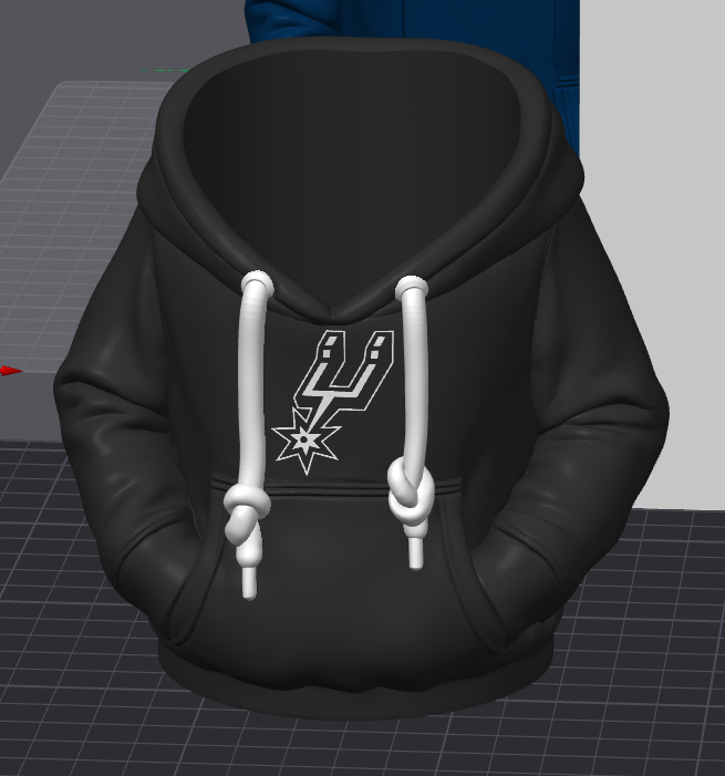 Spurs Hoodie Koozie/Pen Holder