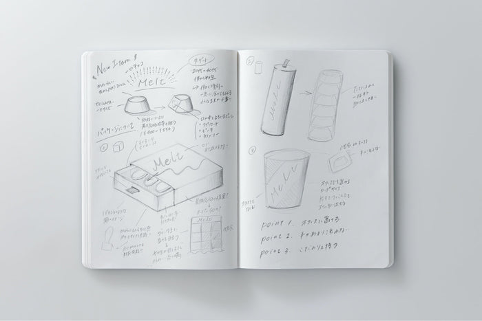 Stalogy 1/2 Year Notebook - A5 - Blank - 186 Pages - Yellow