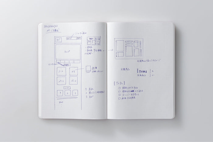 Stalogy 1/2 Year Notebook - A5 - Dot Grid - 186 Pages - Black